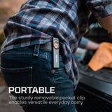 Slim Mini 250 Lumen Rechargeable Pocket Light