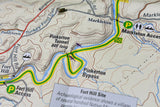 Ohiopyle - Laurel Highlands Purple Lizard Map
