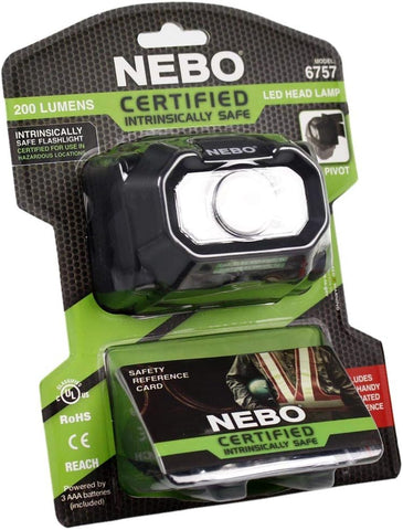 Intrinsically Safe LED Headlamp