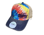 Rainbow Tie Dye Trucker Hat